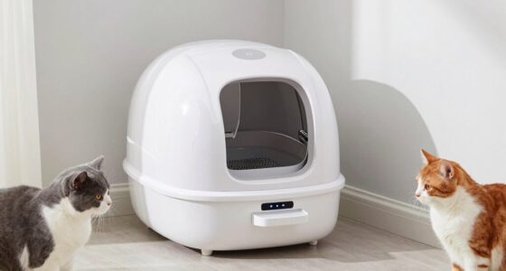 multi cat litter box features
