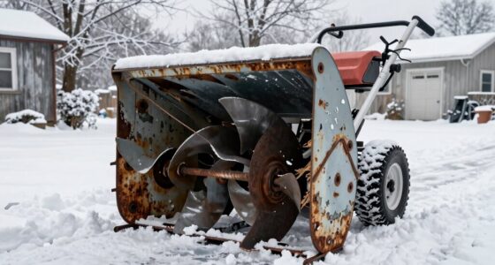 neglecting snow blower upkeep
