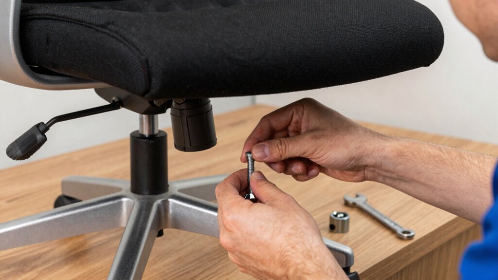 office chair parts maintenance