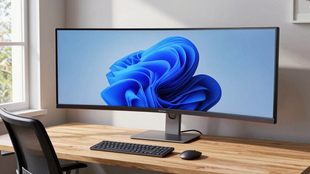 optimal monitor size for comfort