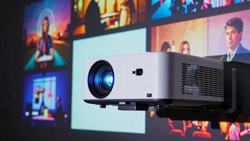 optimal projector brightness guidelines