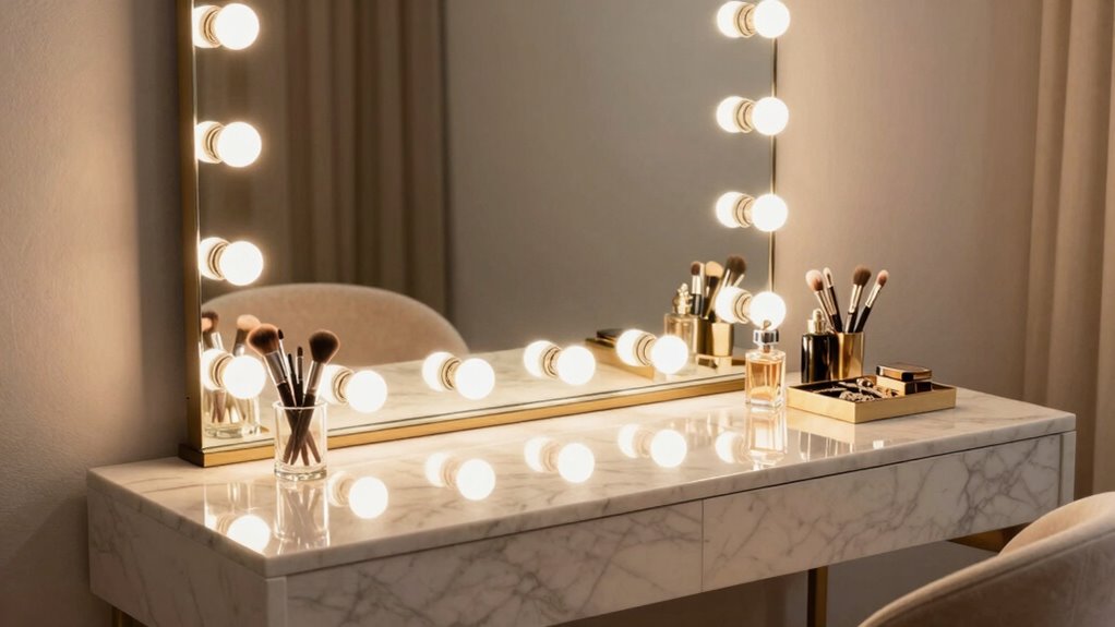 optimal vanity lighting setup