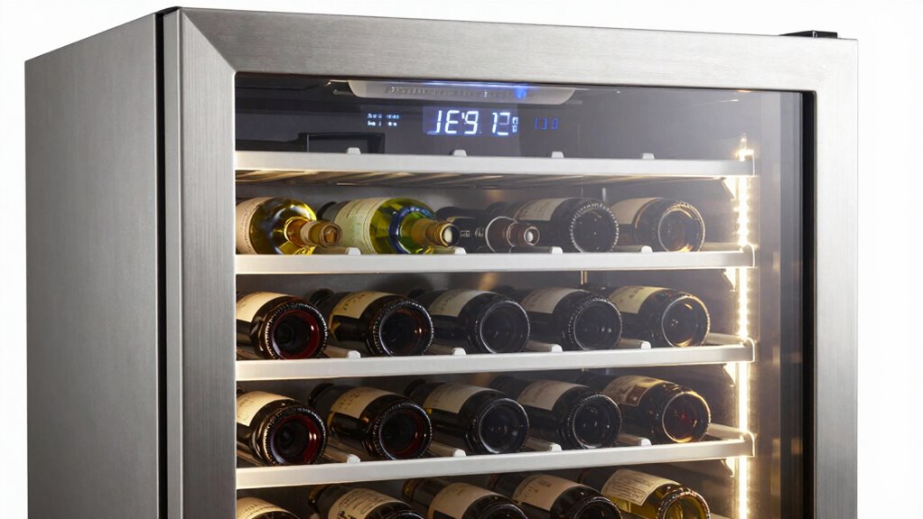 optimal wine cooler sizing