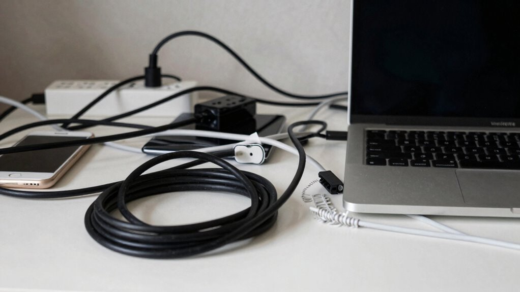 organized cables ensure safety