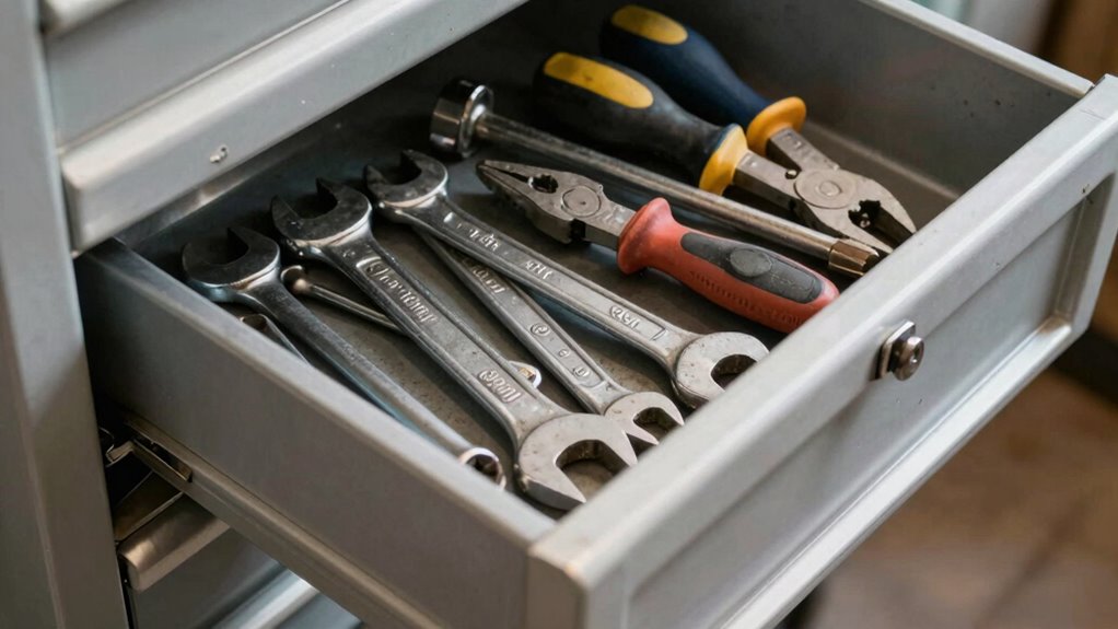 overloading damages toolbox drawers