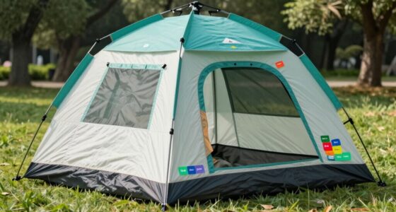 overstated tent capacity labels
