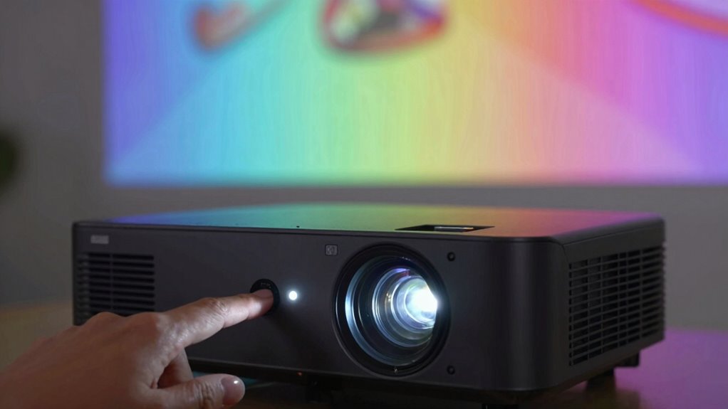 projector brightness for settings