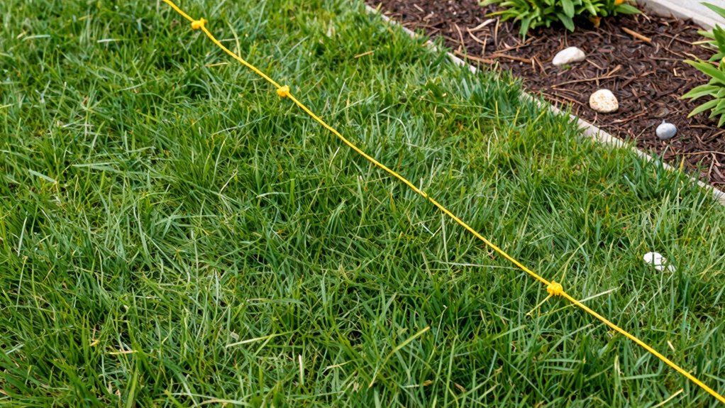 proper boundary wire installation