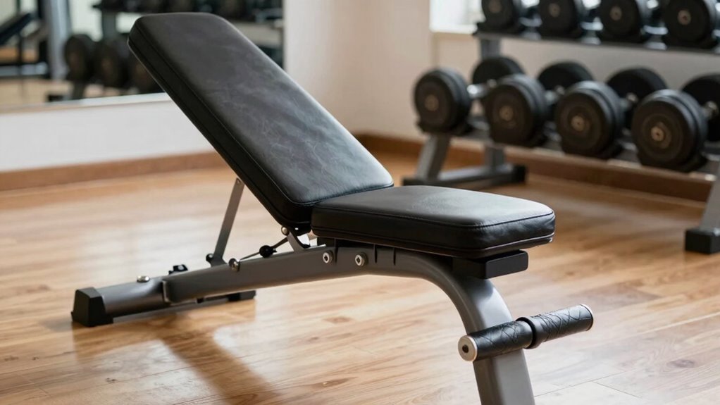 proper incline bench setup