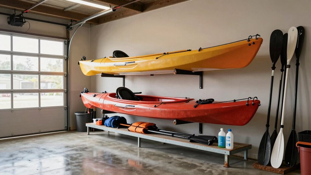 proper kayak storage practices