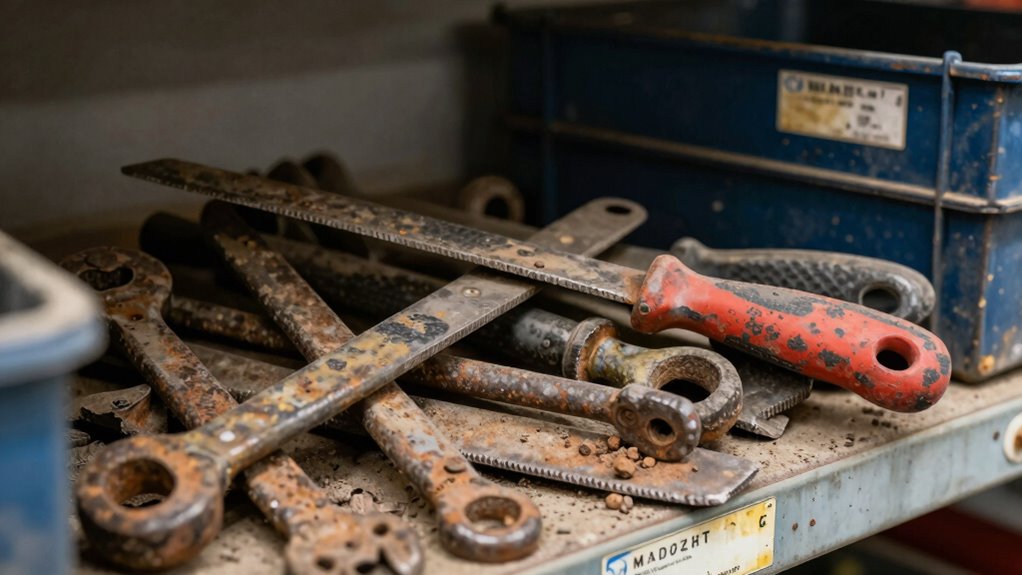 proper tool storage and maintenance