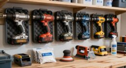 properly store power tools