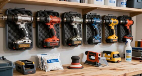 properly store power tools