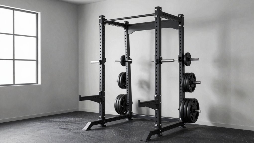 rack depth ensures safety