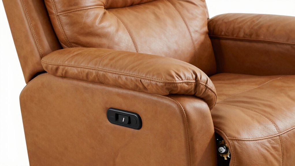 recliner mechanisms and controls