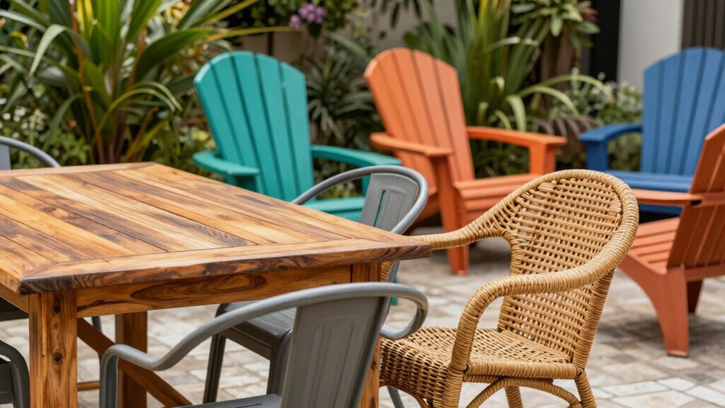 recycled plastics and sustainable materials