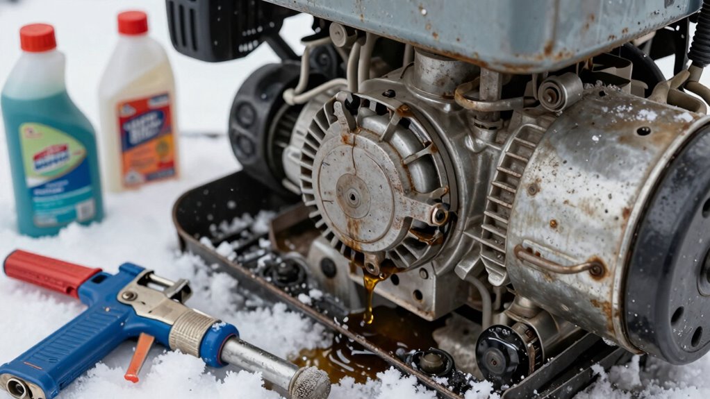 regular oil and lubrication maintenance