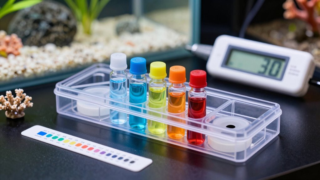 regular water parameter testing