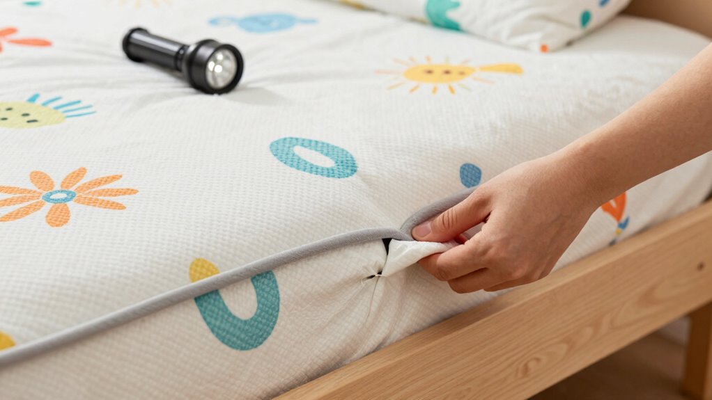 safe supportive snug bedding