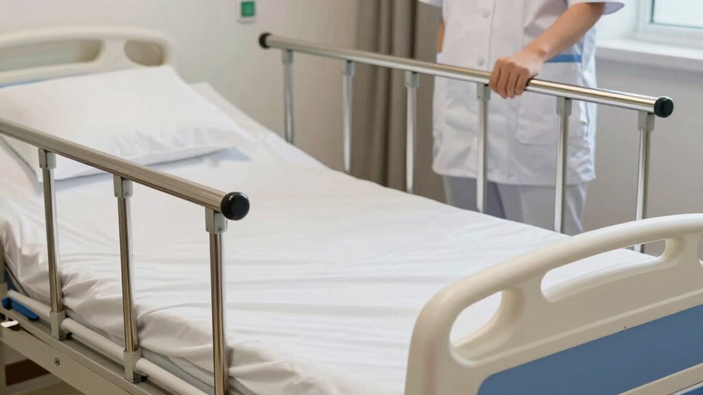 safety rails prevent falls