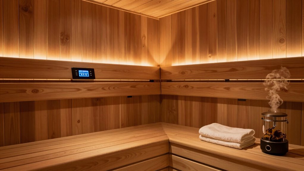 sauna energy and maintenance