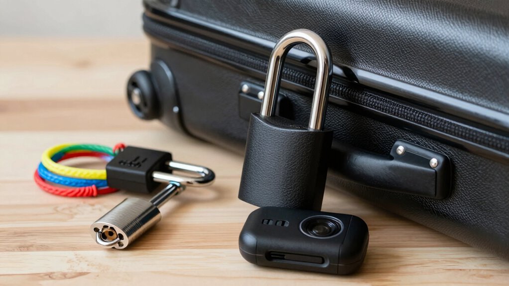 secure durable travel locks