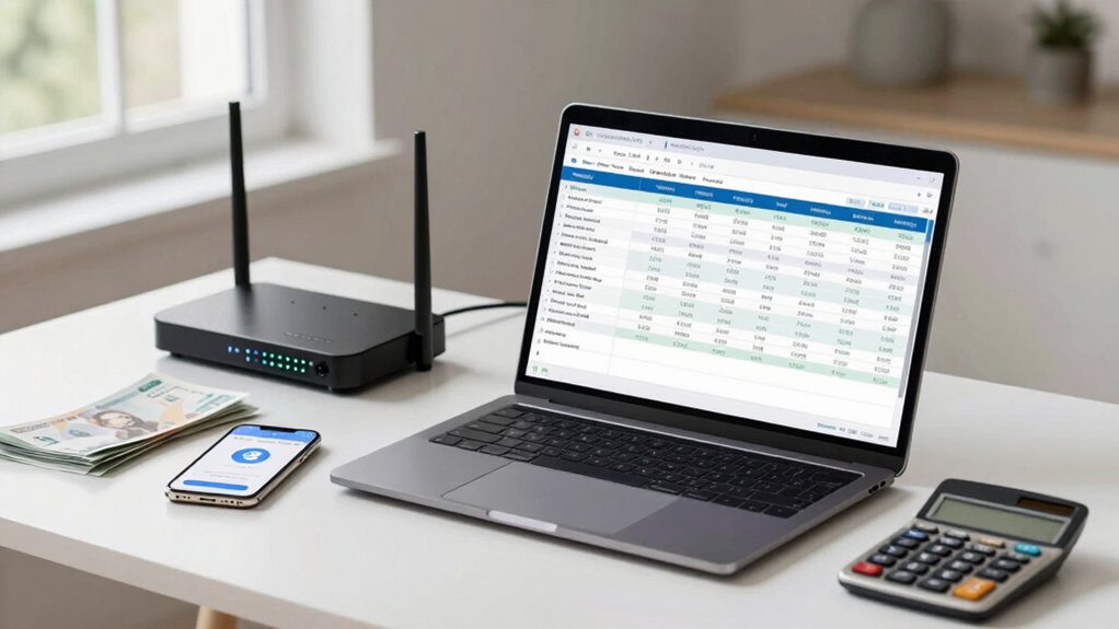 set realistic internet budget
