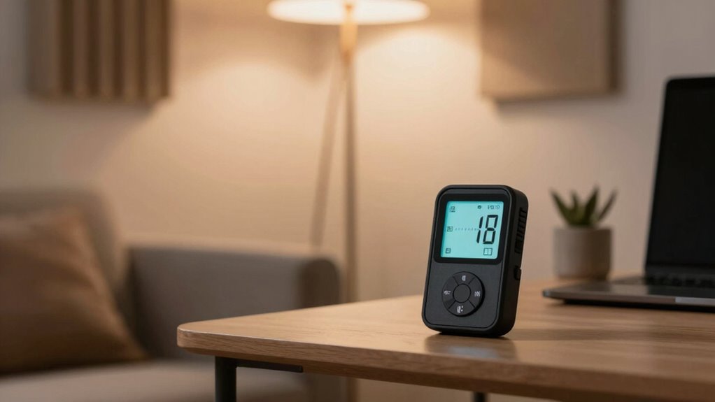 small room noise levels