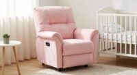 small space nursery chairs