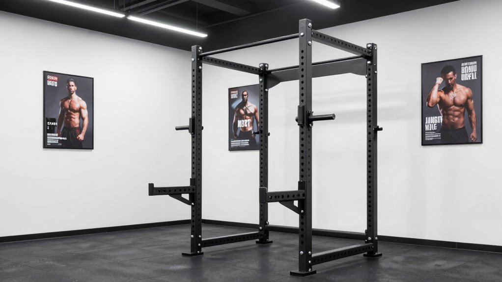 spacious versatile gym setup