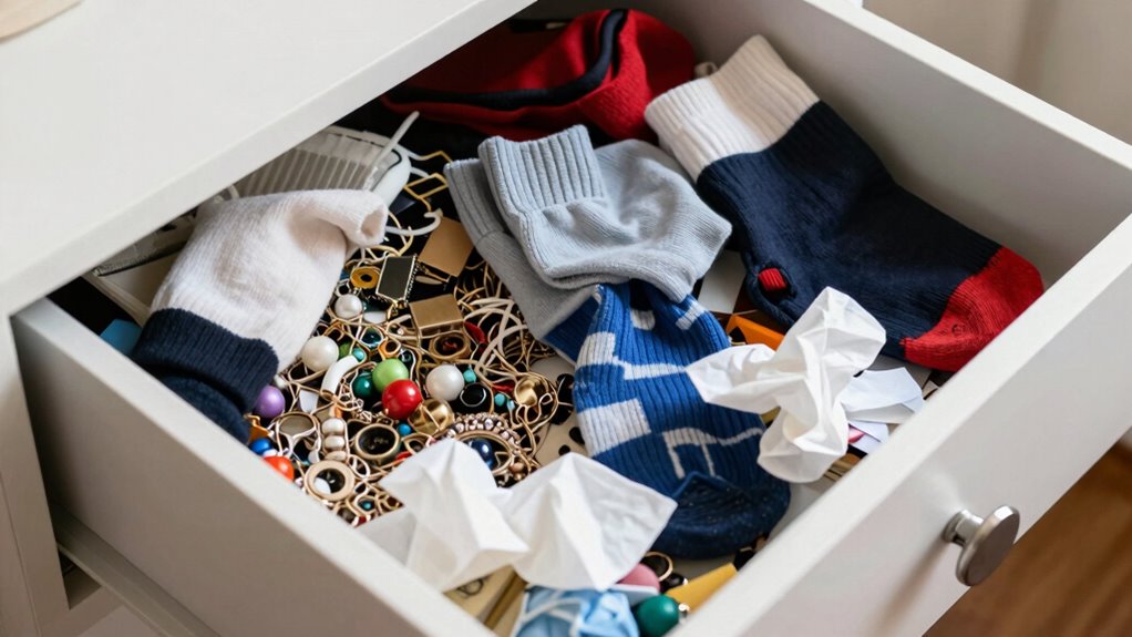 spotting drawer clutter signs