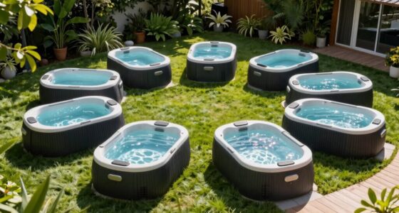top backyard cold tubs