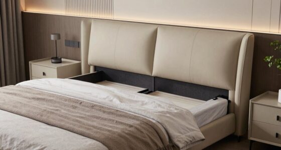 top bed frames with storage