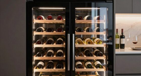 top dual zone wine coolers