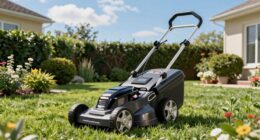 top electric yard mowers