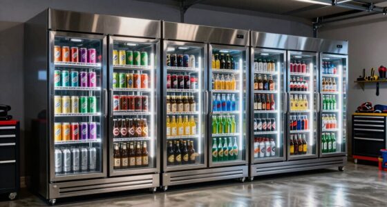top garage beverage fridges