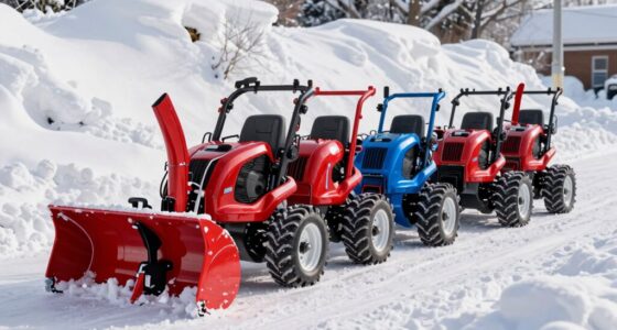 top heavy snow blower choices