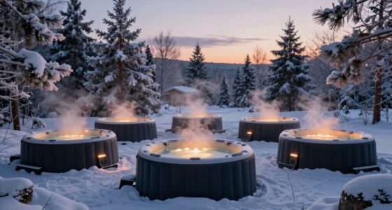 top inflatable hot tubs