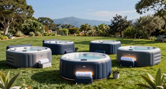 top inflatable hot tubs