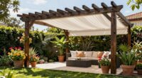 top retractable canopy pergolas