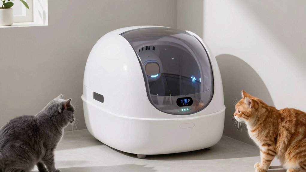 top self cleaning litter boxes