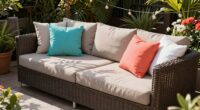 top small deck sectionals