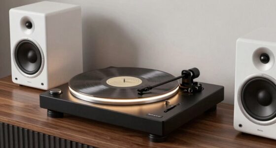 top turntables with speakers