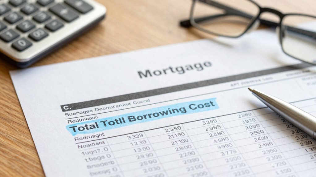 total borrowing cost factors