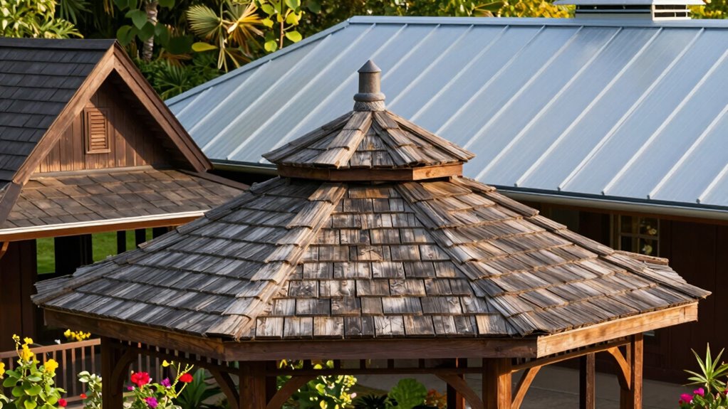 traditional versus modern roofing