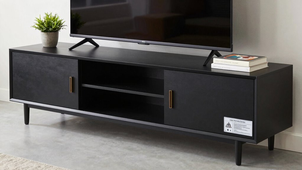 tv stand safety guidelines