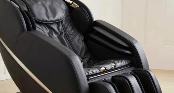 types of massage chair tracks