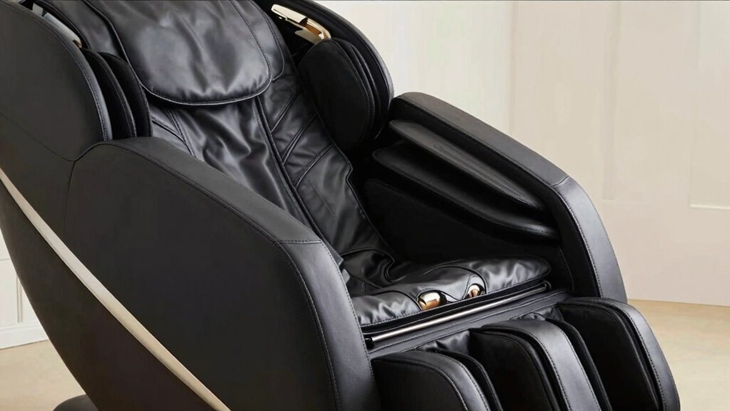 types of massage chair tracks