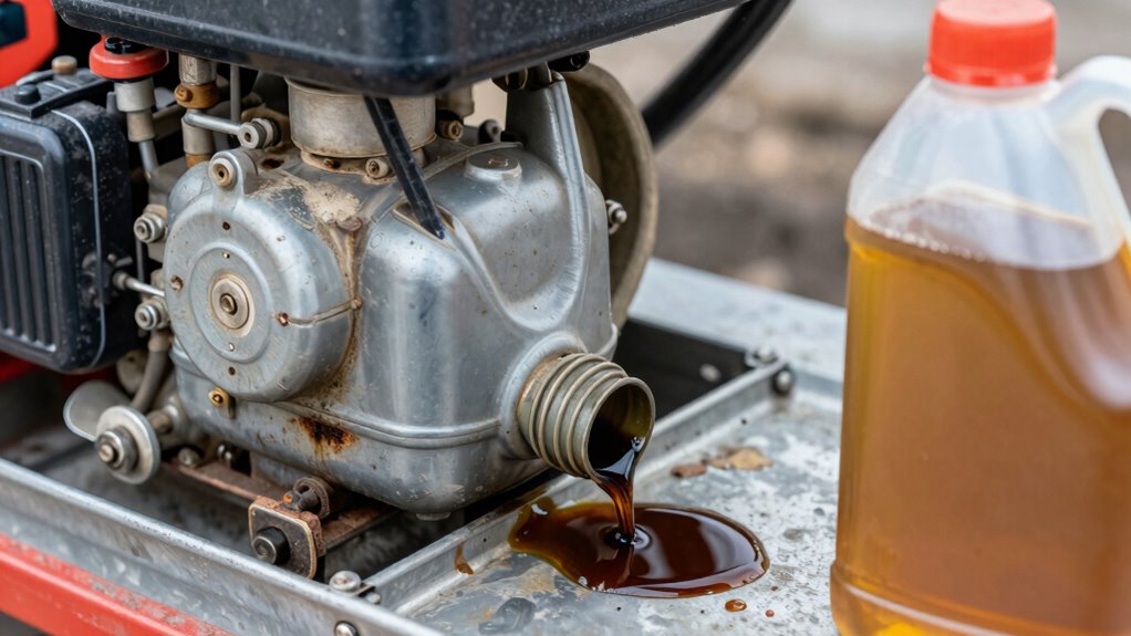 use correct fuel and oil