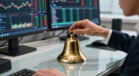 Trump rings Wall Street's opening bells as he ties his presidency to stock market gains